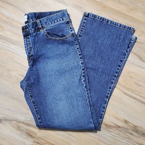 🔹️Calvin Klein Blue Boot Cut Jeans Size 11/31